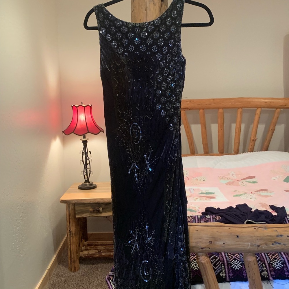 Long beaded dress